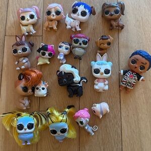 Assorted L.O.L. Pet Figurines Set